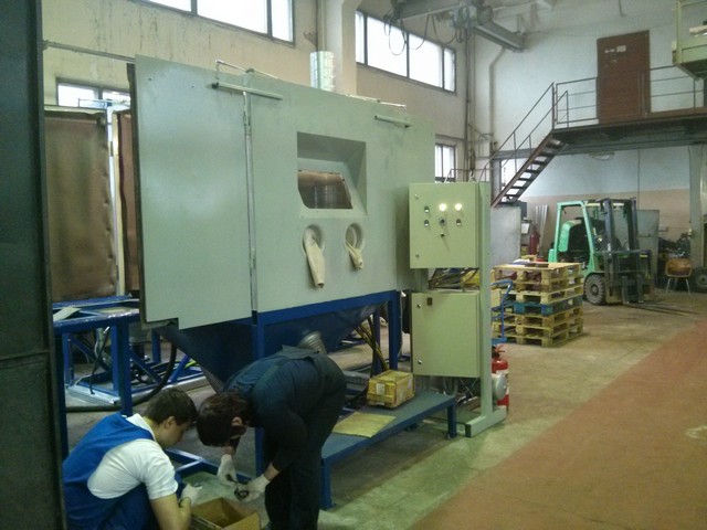 Комплекс дробеструйной обработки BML-80LT в Санкт-Петербурге